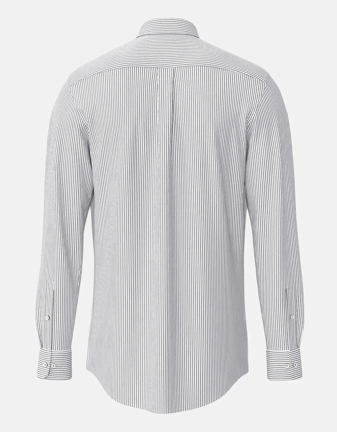 Button Down Oxford Shirt Navy Stripe
