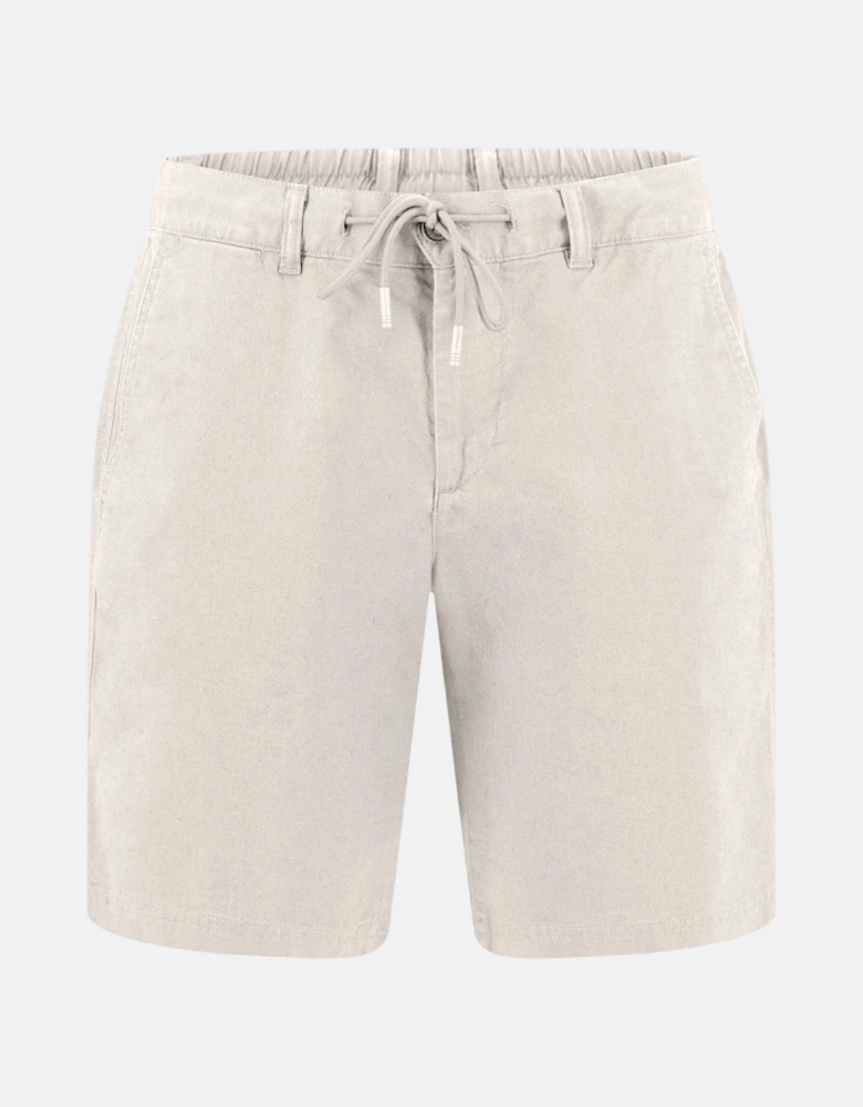 Coli Linen Blend Bermuda Shorts Stone
