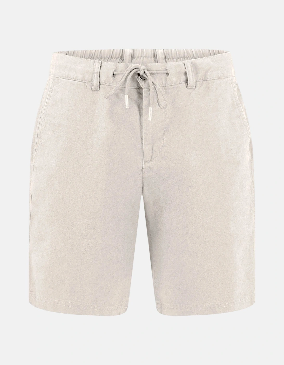 Coli Linen Blend Bermuda Shorts Stone