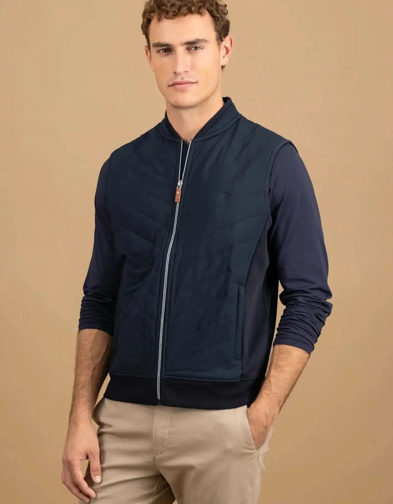 Hybrid College Gilet Navy