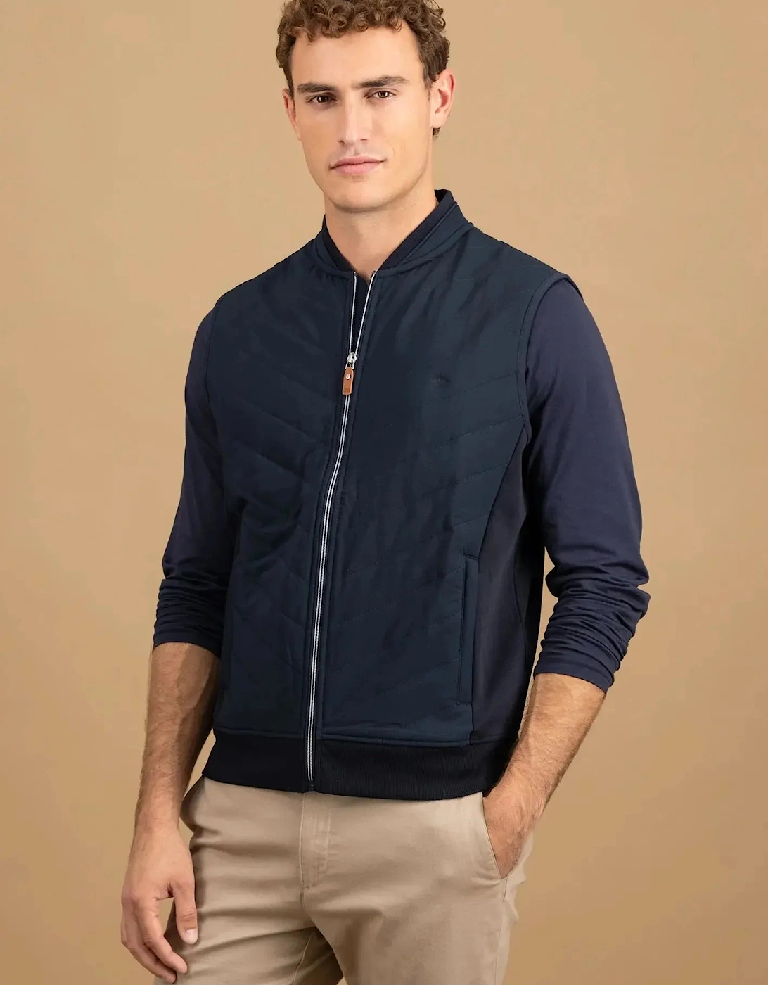Hybrid College Gilet Navy