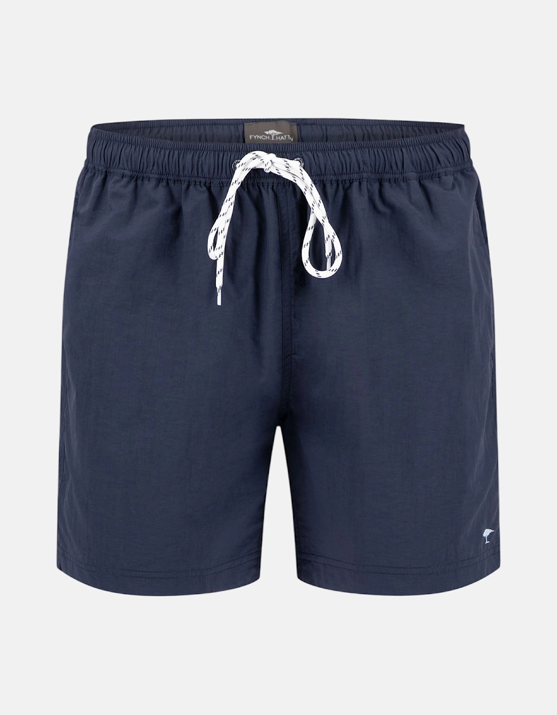 Solid Swim Shorts Navy