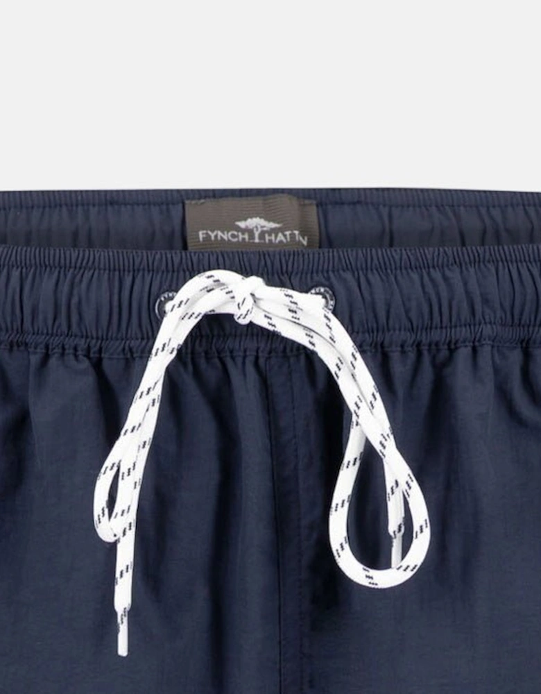 Solid Swim Shorts Navy