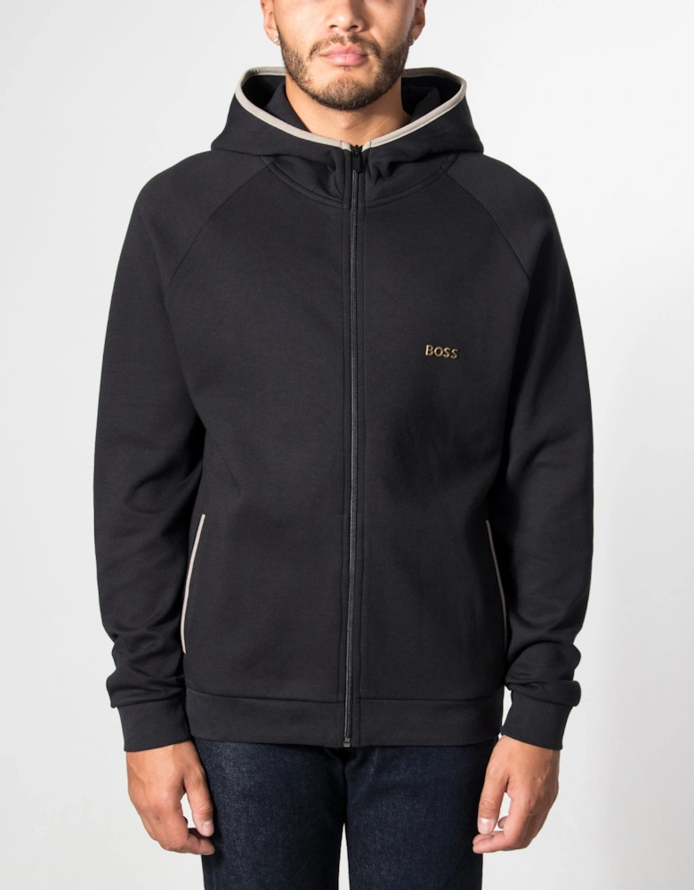 Regular Fit Sense Zip Through Hoodie