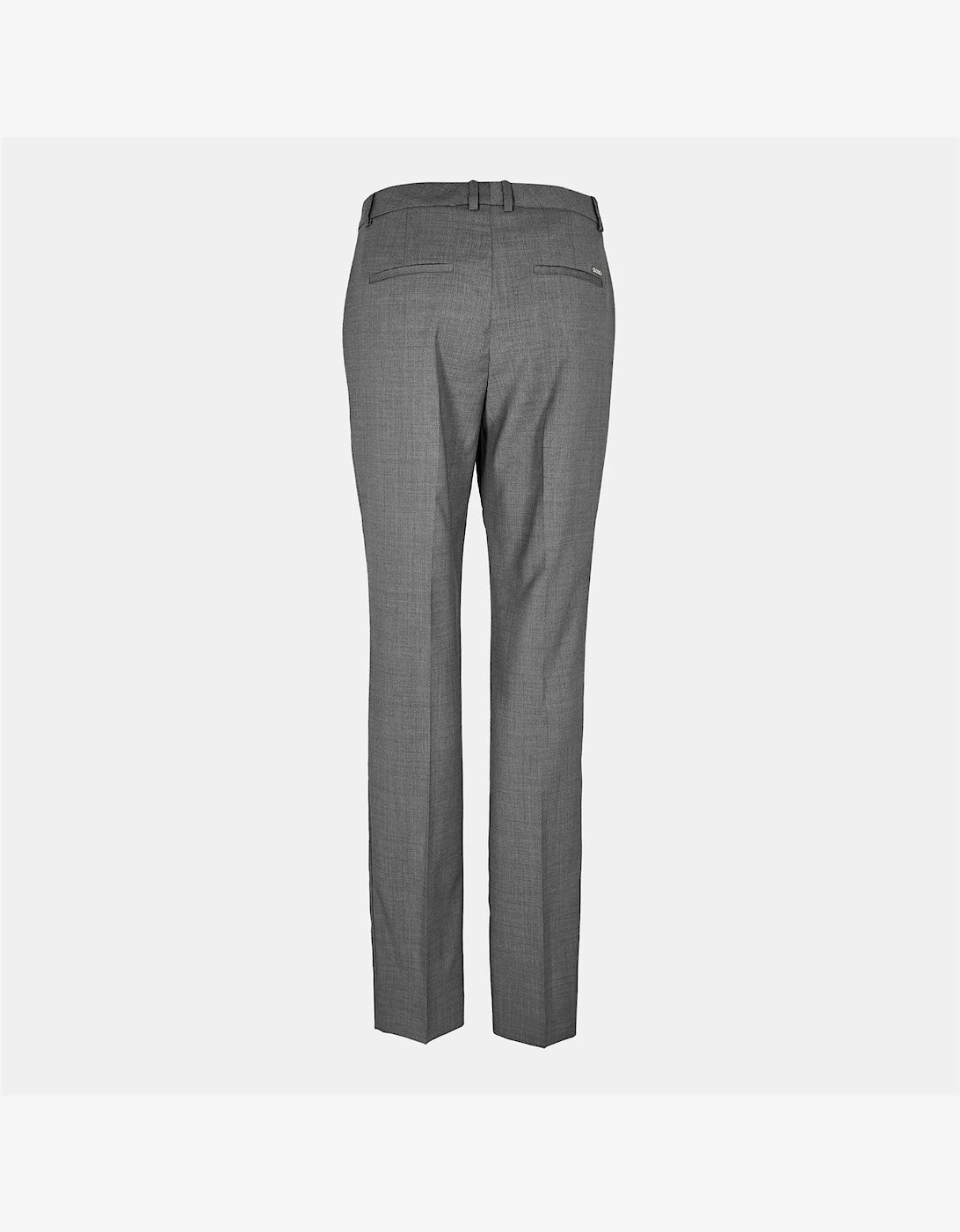 Tameah Solid Patterned Straight Chinos