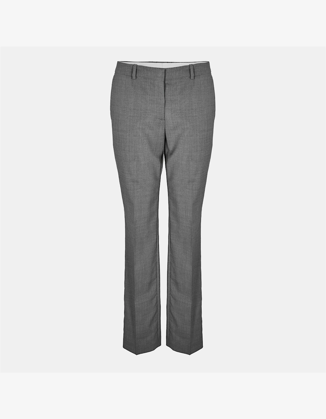 Tameah Solid Patterned Straight Chinos