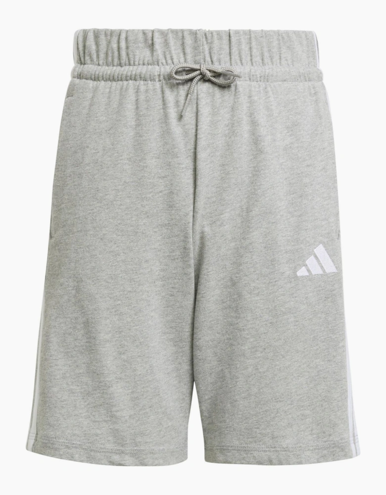 Essentials 3 Stripe Jersey Short Juniors