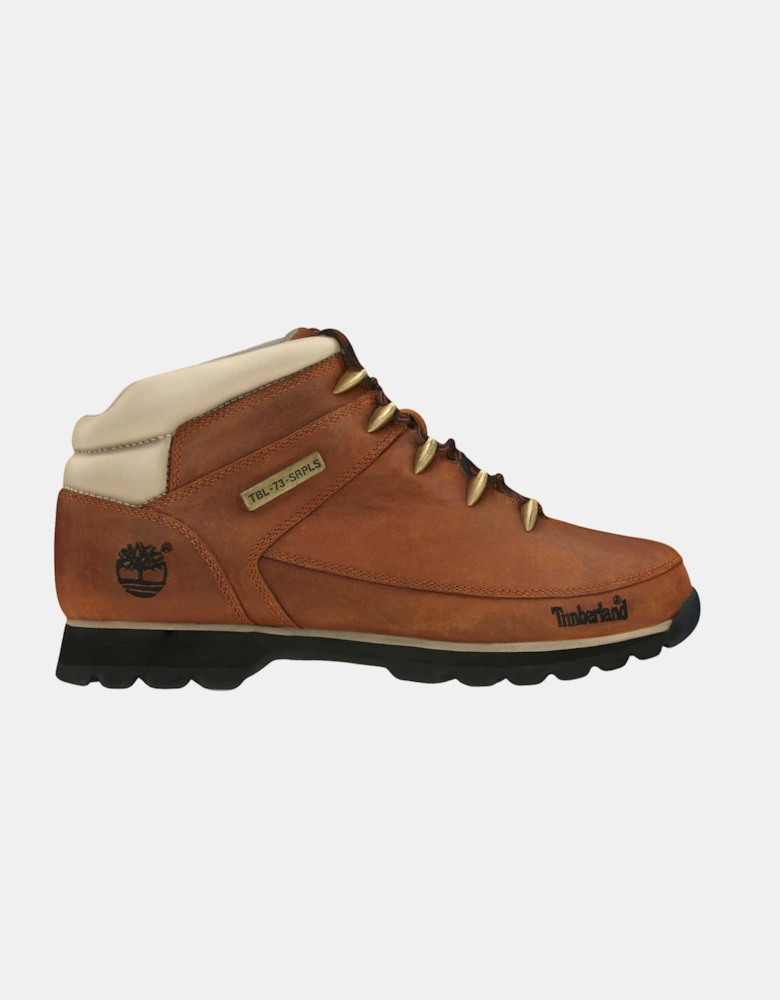 Timberland Euro Sprint Mid Mens Lace Up Waterproof Boot - Brown