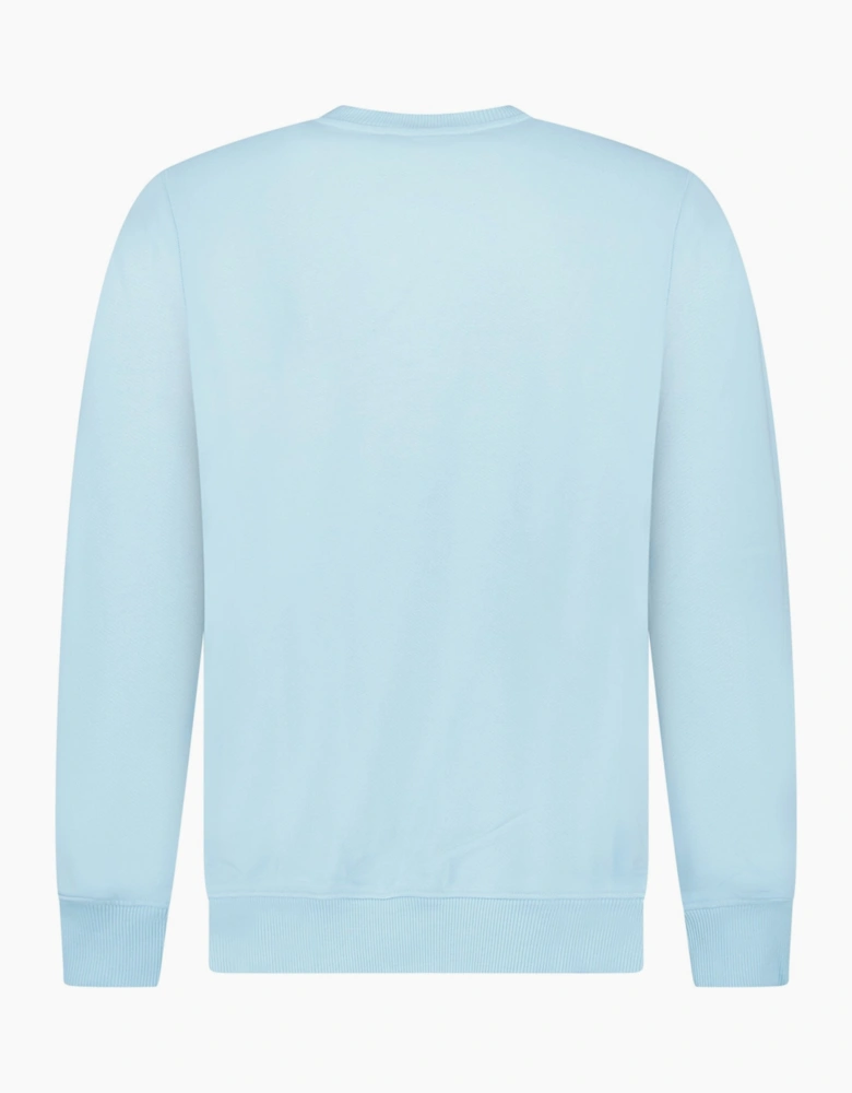 Casablanca ‘Tennis Club’ Graphic Sweatshirt in Baby Blue