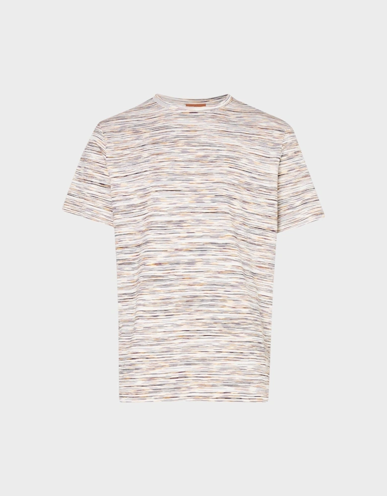 Space Dyed Short Sleeve T Shirt Multi