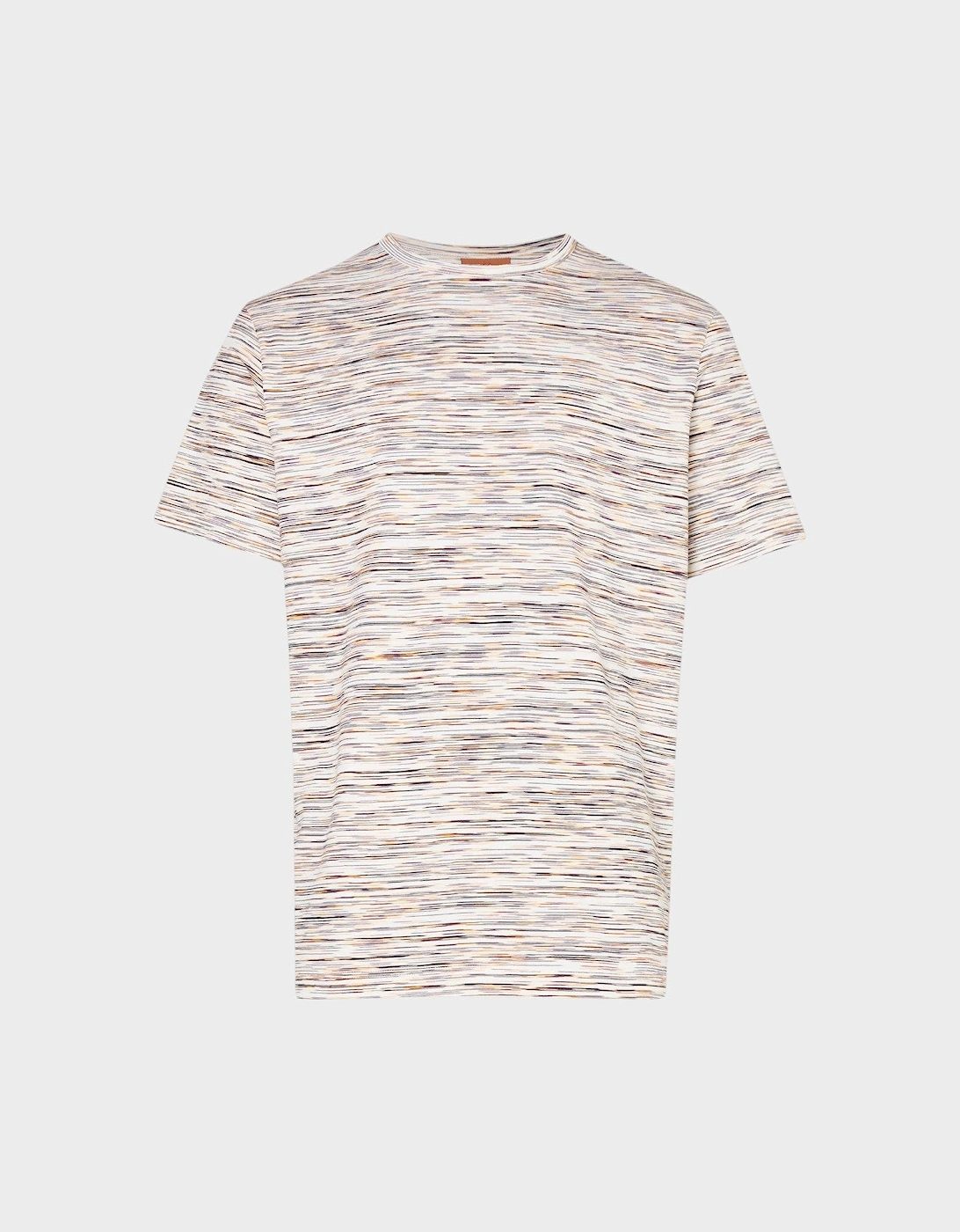 Space Dyed Short Sleeve T Shirt Multi