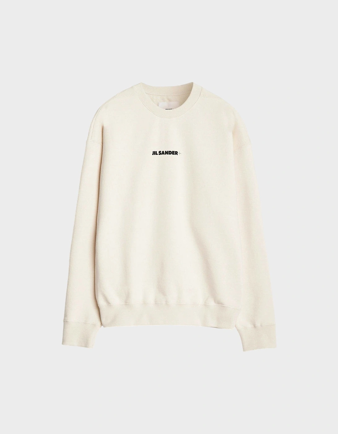 Terry Logo Sweatshirt Cream