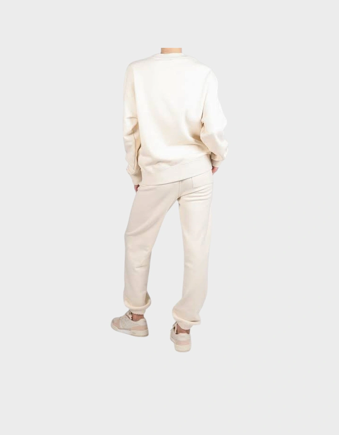 Terry Logo Sweatshirt Cream