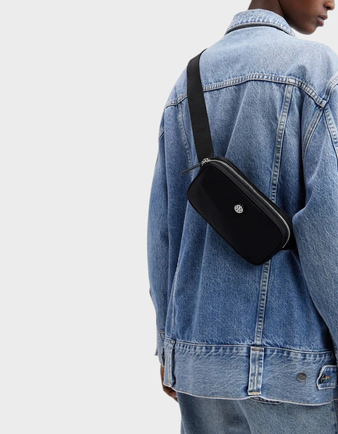Virginia Nylon Belt Bag Black