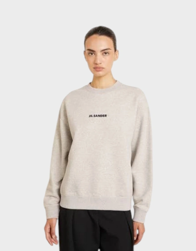 Terry Logo Sweatshirt Grey