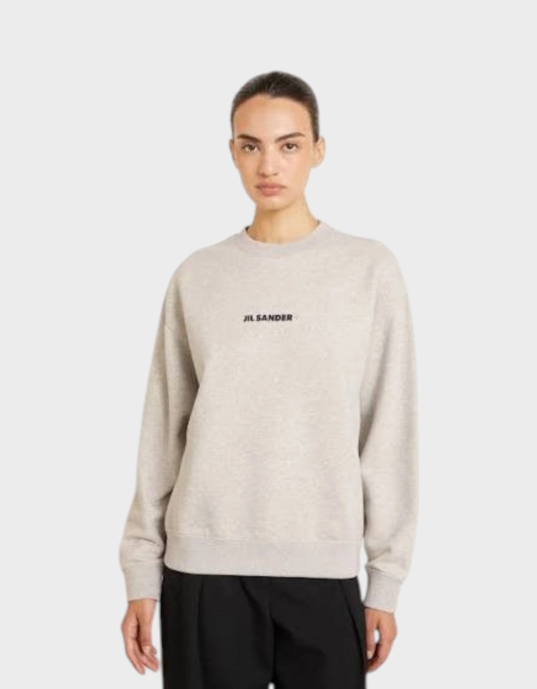 Terry Logo Sweatshirt Grey