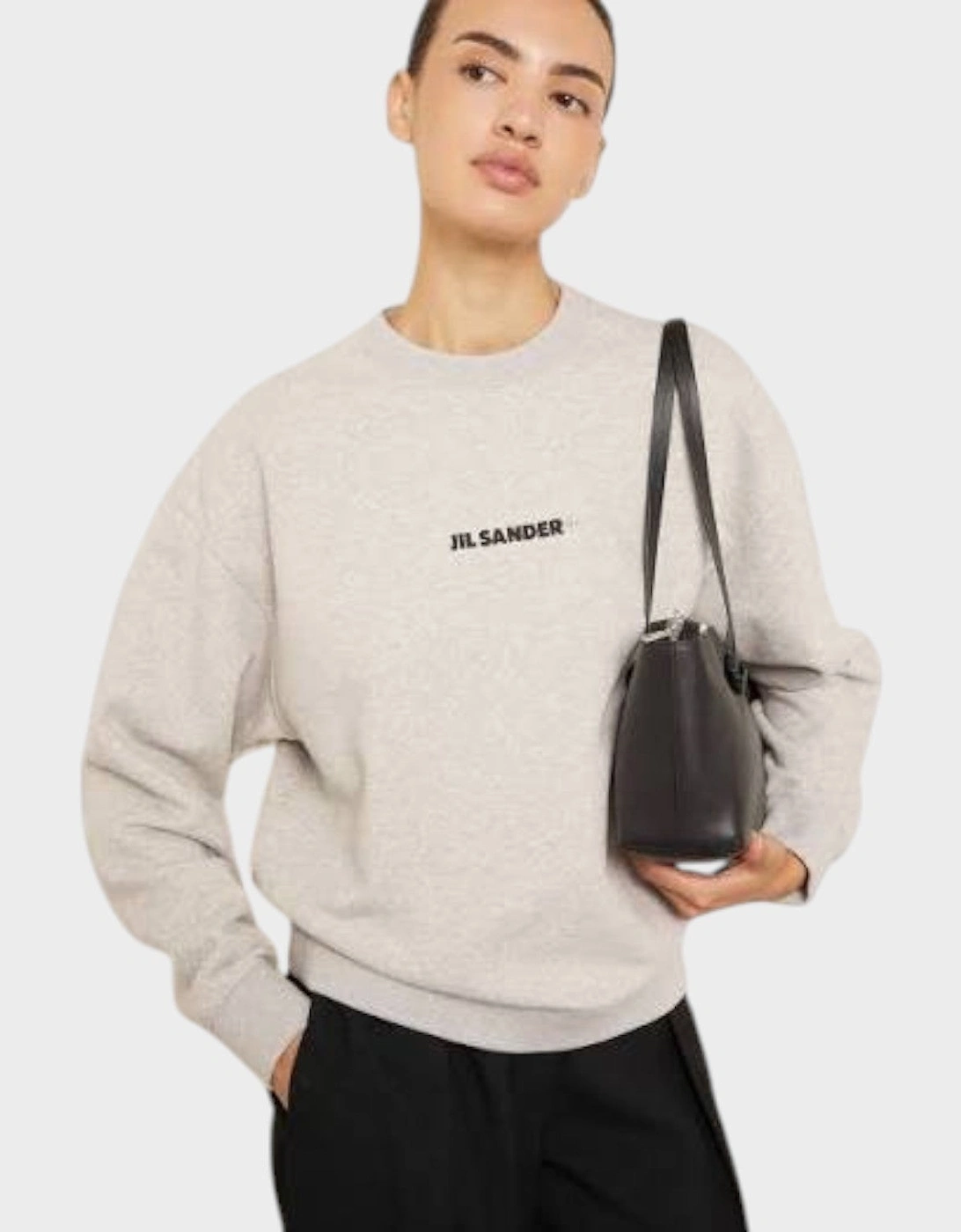 Terry Logo Sweatshirt Grey