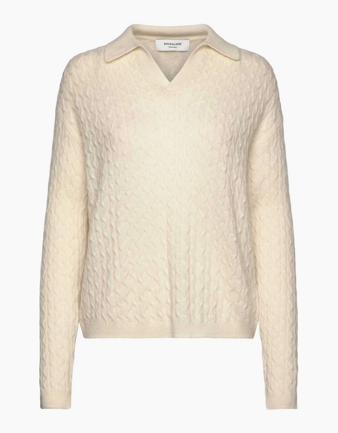 Laica cable cashmere pullover