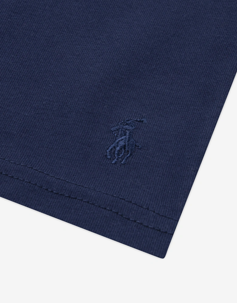 Ralph Lauren Boys Cotton Jersey Short Pyjamas Set in Navy