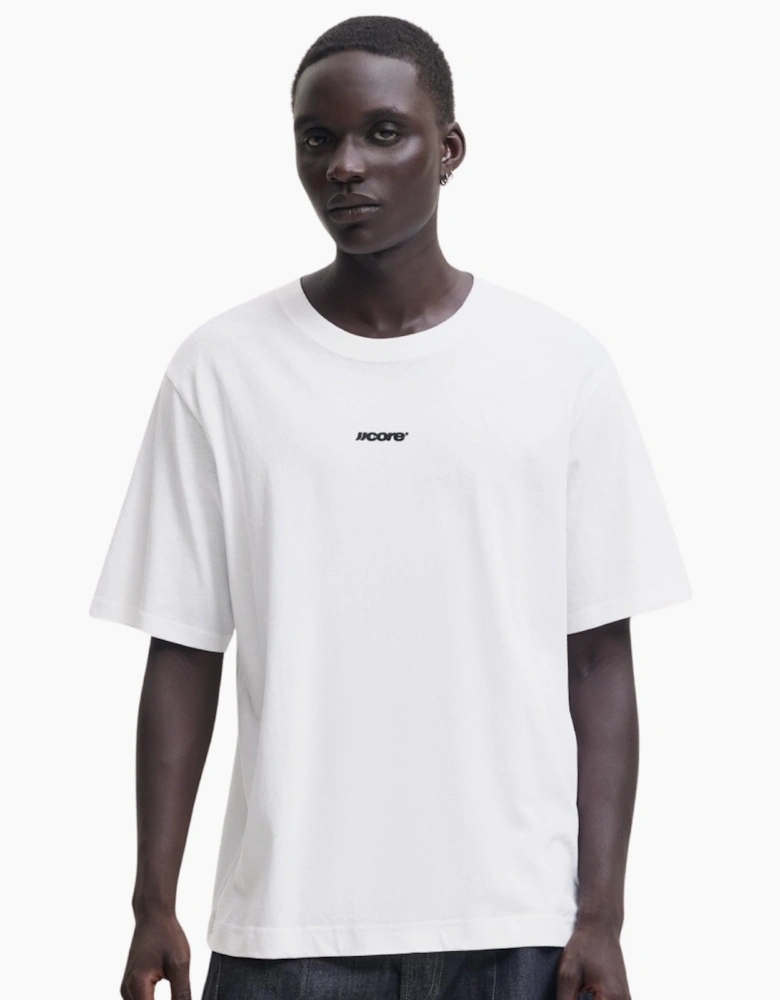 Jack & Jones Mens JCO Club Script Short Sleeve T-Shirt