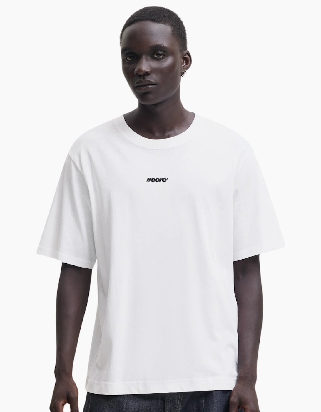 Jack & Jones Mens JCO Club Script Short Sleeve T-Shirt