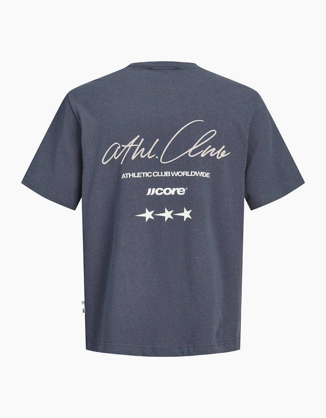 Jack & Jones Mens JCO Club Script Short Sleeve T-Shirt