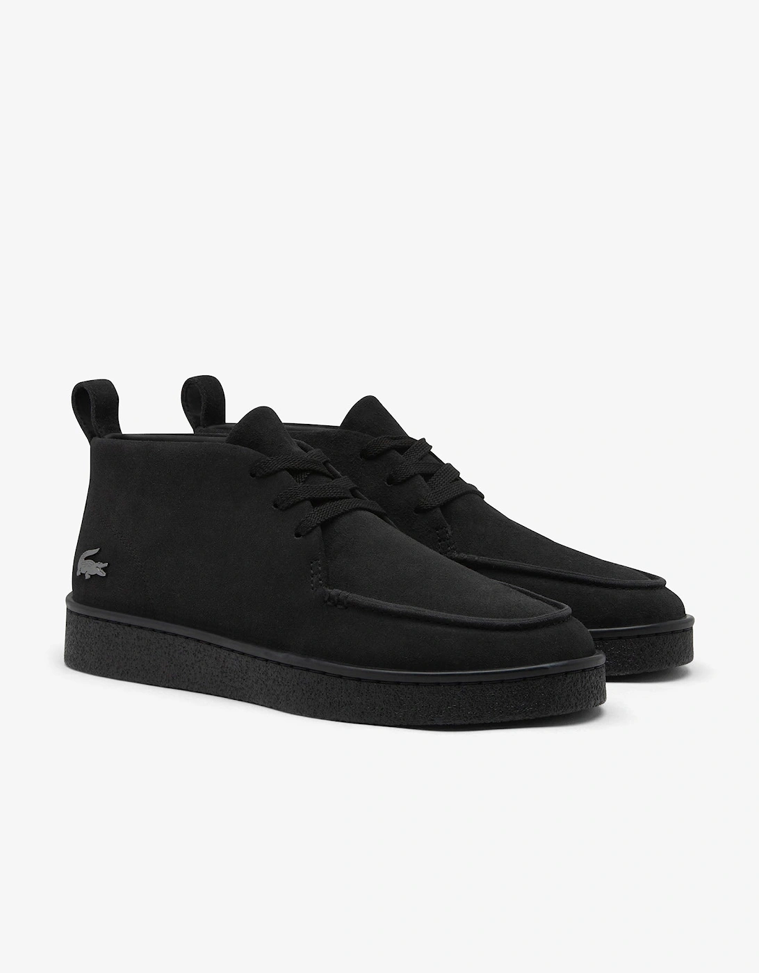 Lacoste Baseshot Mens Chukka Boots - Black/Black 02H