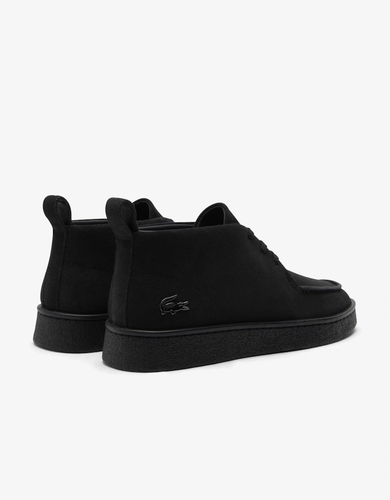 Lacoste Baseshot Mens Chukka Boots - Black/Black 02H
