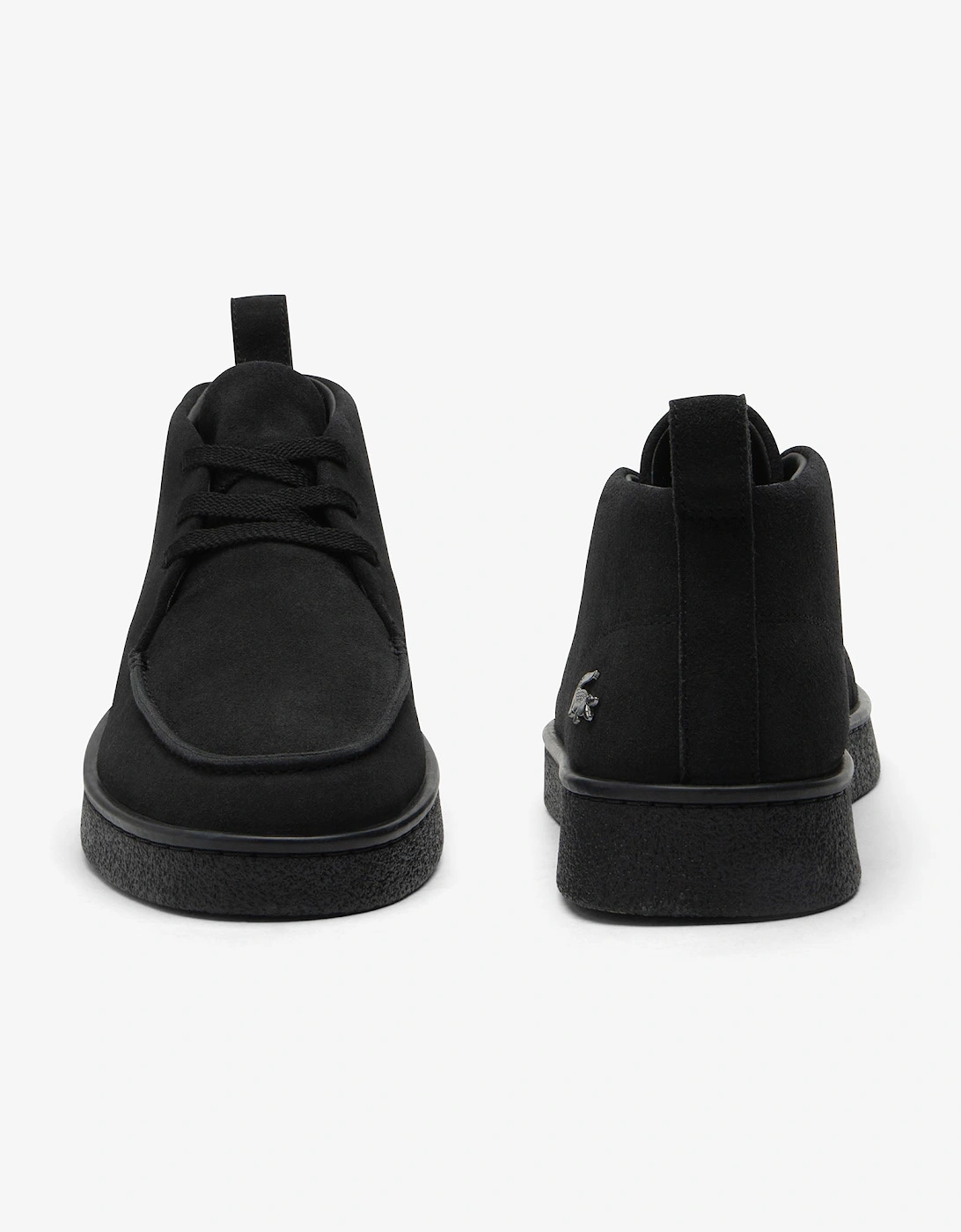 Lacoste Baseshot Mens Chukka Boots - Black/Black 02H