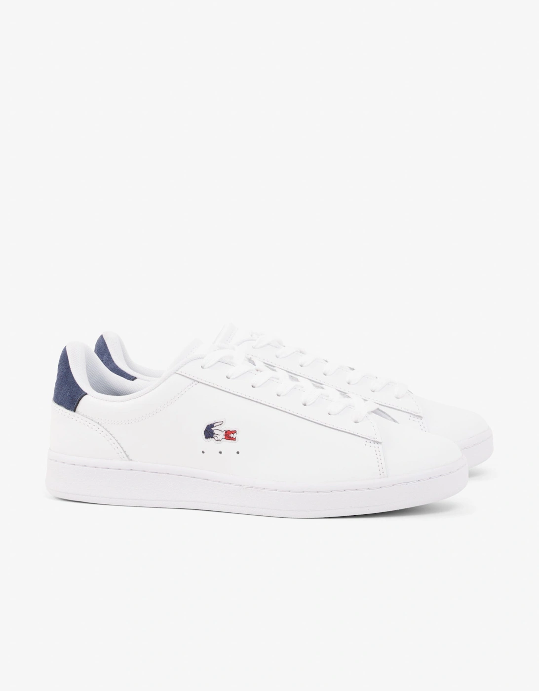 Lacoste Carnaby Set Mens Trainers - White/Navy/Red 407