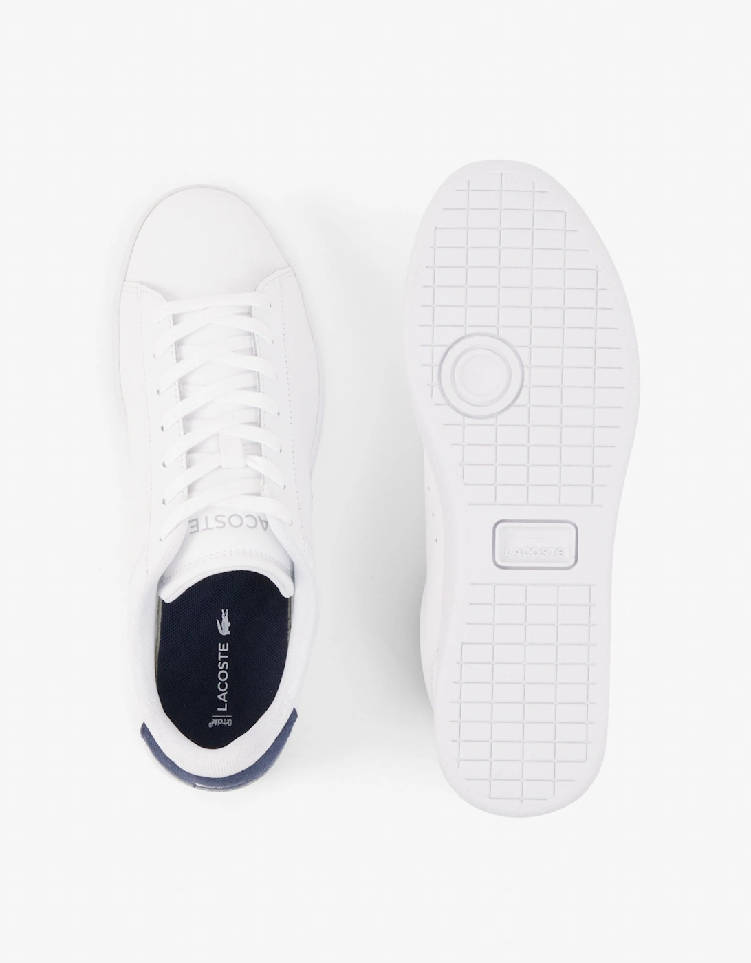 Lacoste Carnaby Set Mens Trainers - White/Navy/Red 407