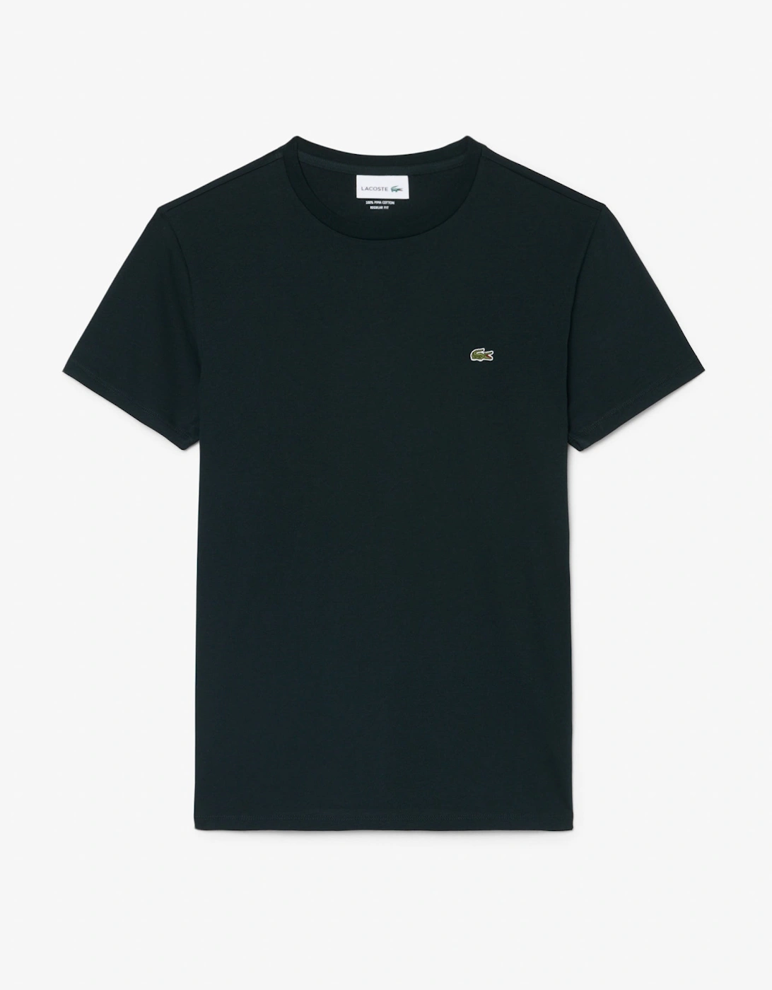 Lacoste Mens Crew Neck Pima Cotton Jersey T-Shirt - Dark Varech GJP