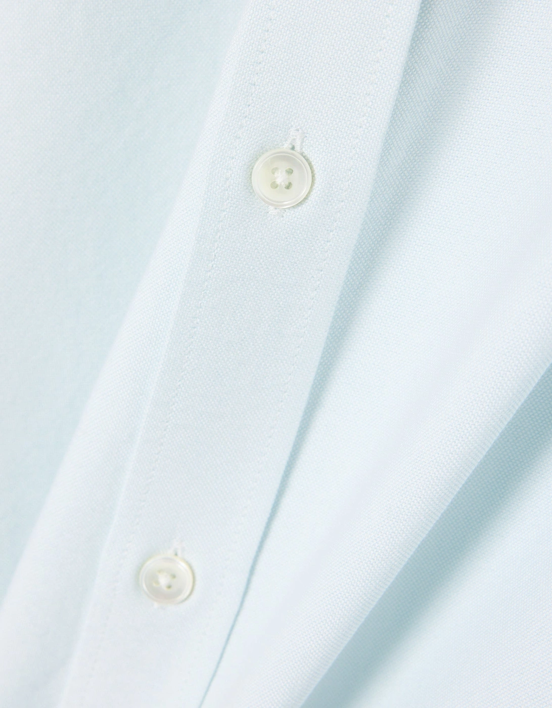 Lacoste Casual Oxford Mens Long Sleeve Shirt - Rill/White MR8