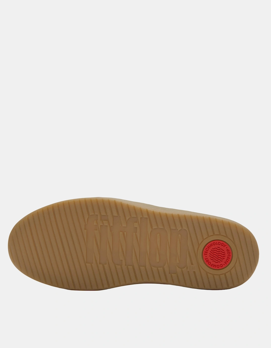 FitFlop The Dash Womens T-Toe Suede Sneakers - Hazy Taupe/Cream E42