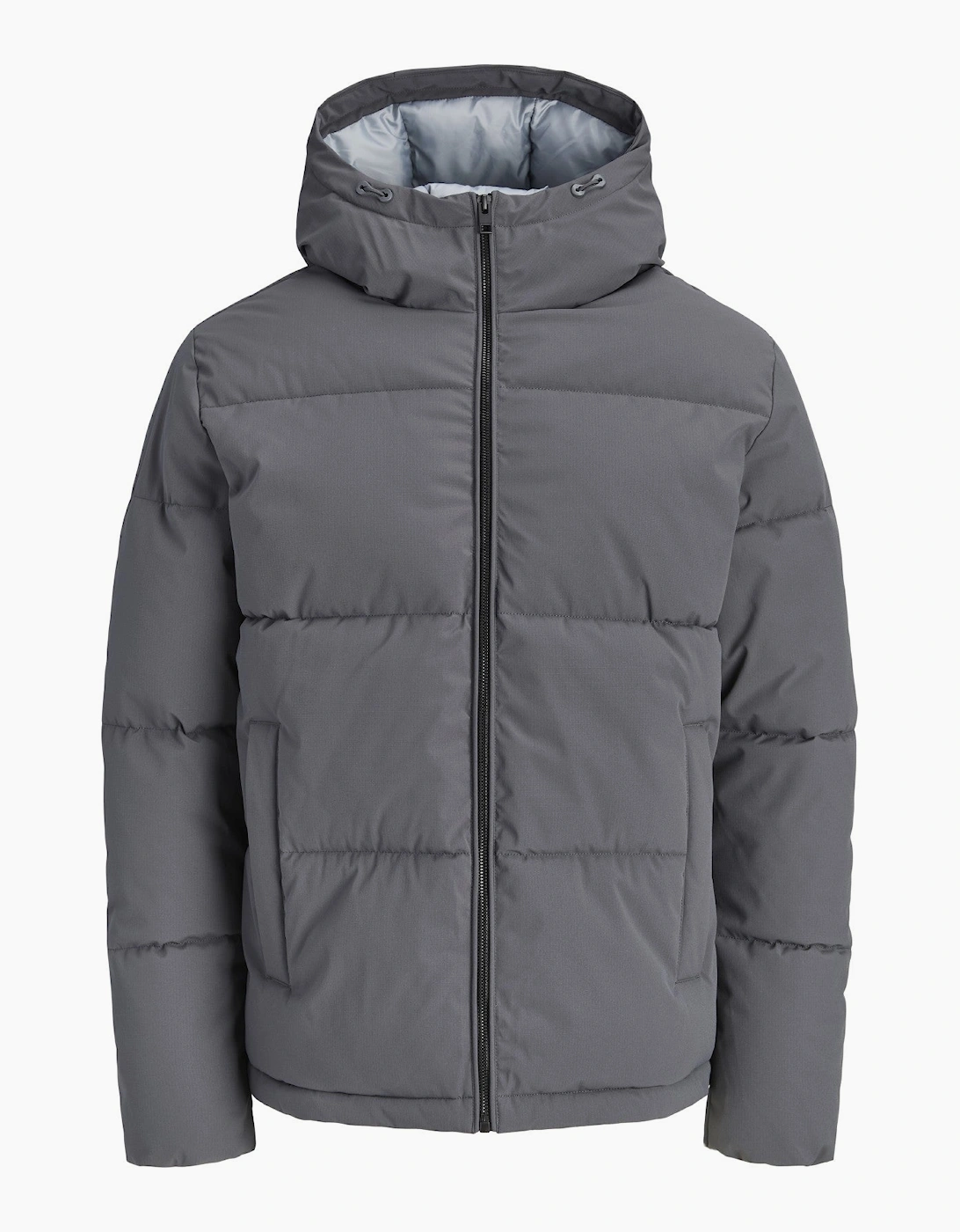 Jack & Jones Men's Jack & Jones Mens Galaxy Puffer Padded Jacket - Grey