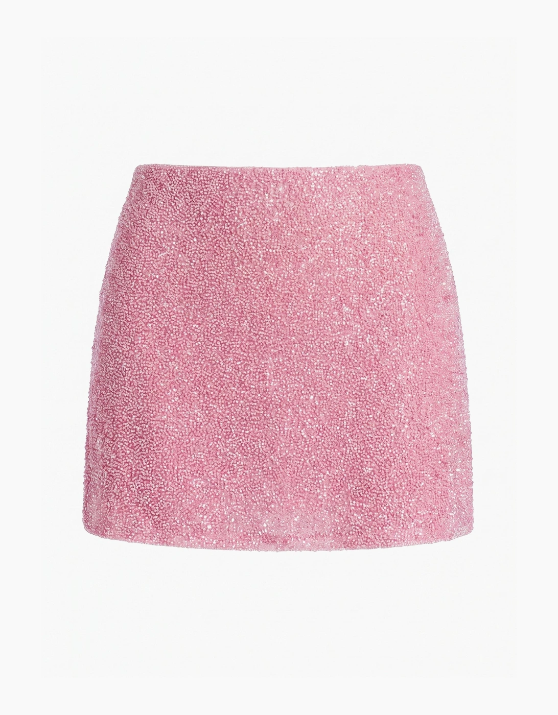 Marie Hand Beaded Premium Co-Ord Mini Skirt Multi Colour