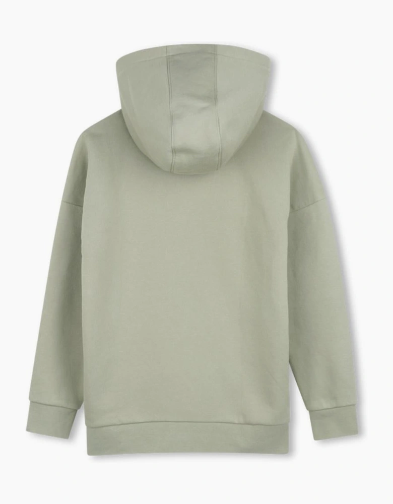 BOSS BOYS HOODY IN ELM GREEN J53396