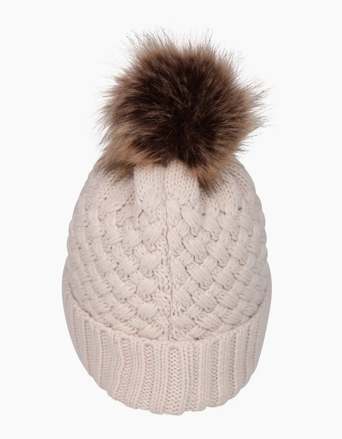 Mountain Warehouse Womens/Ladies Lisbon Pom Pom Borg Lined Beanie