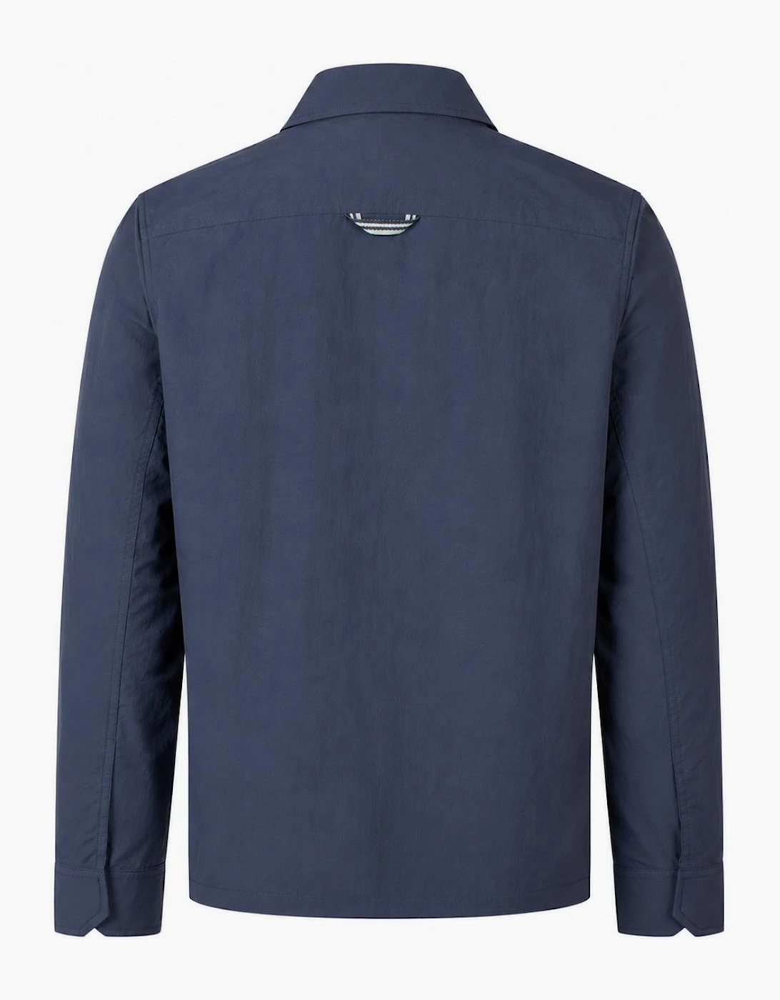 Fred Perry Ripstop Pocket Overshirt Dark Airforce