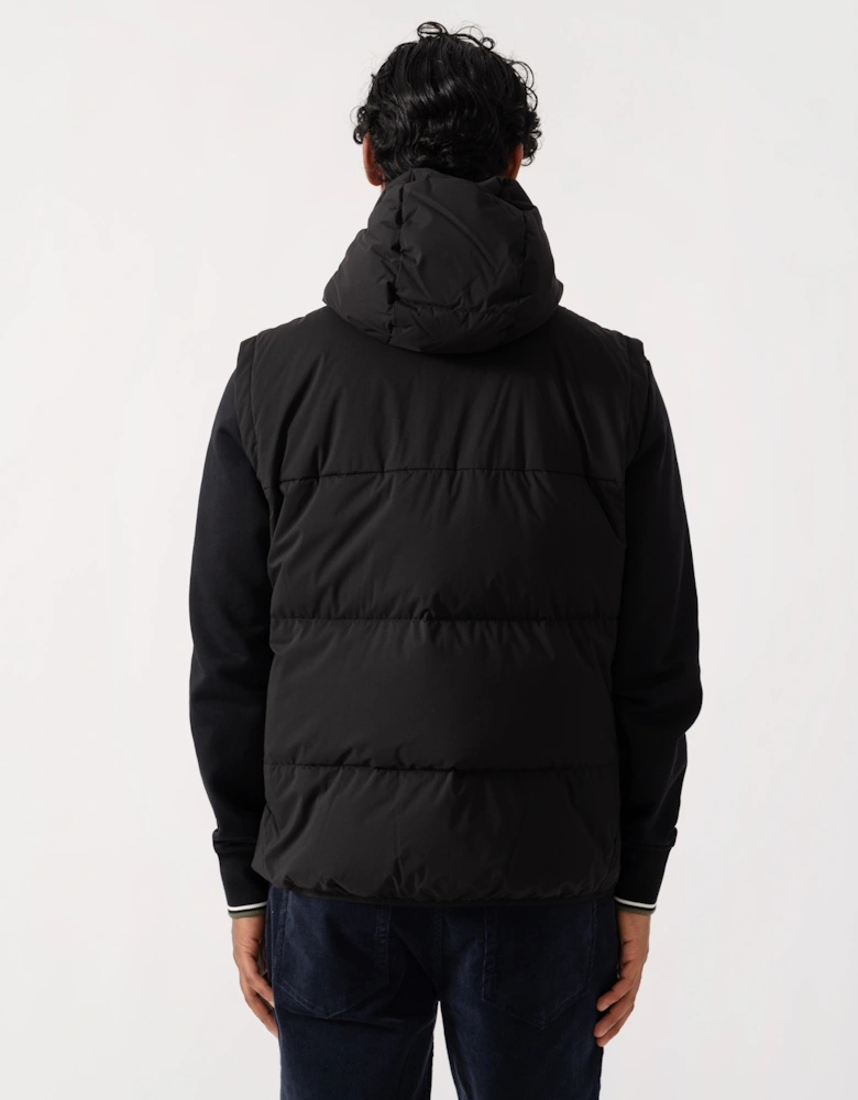 BOSS Green OW Riplite Mens Padded Gilet - Black 001