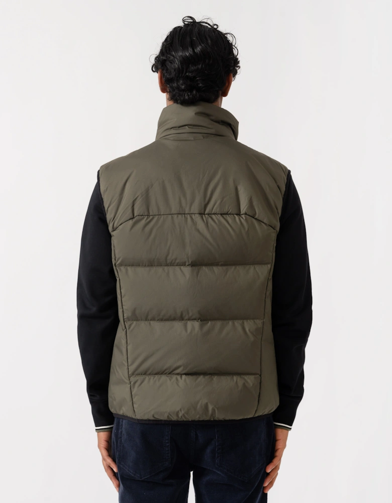 BOSS Green OW Urbanex Mens Puffer Gilet - Open Green 398