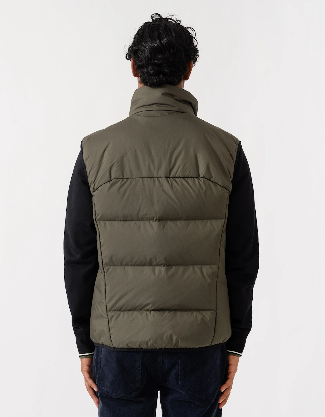 BOSS Green OW Urbanex Mens Puffer Gilet - Open Green 398