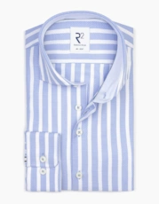 Blue White Stripe