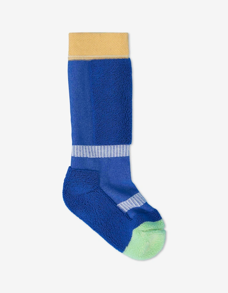 Roarsome Kids Ski Socks in Blue