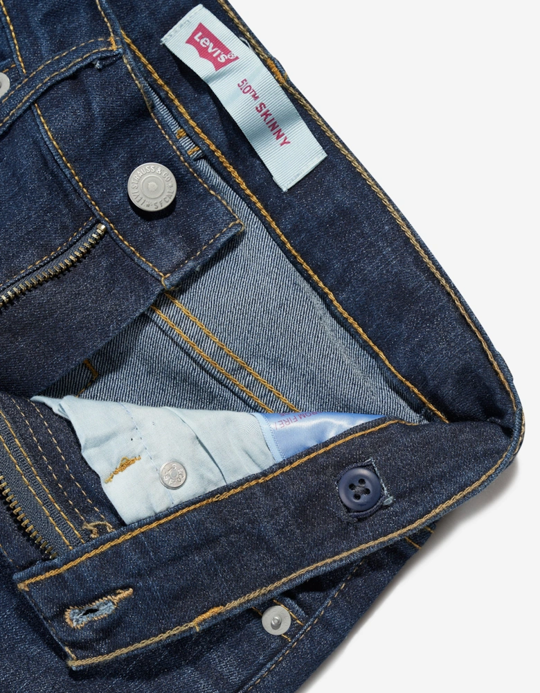 Levi's Boys Cotton Denim Skinny Fit 510 Jeans