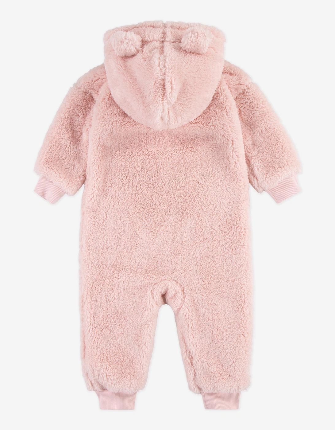 Levi's Baby Girls Bear Sherpa Coverall in Pink