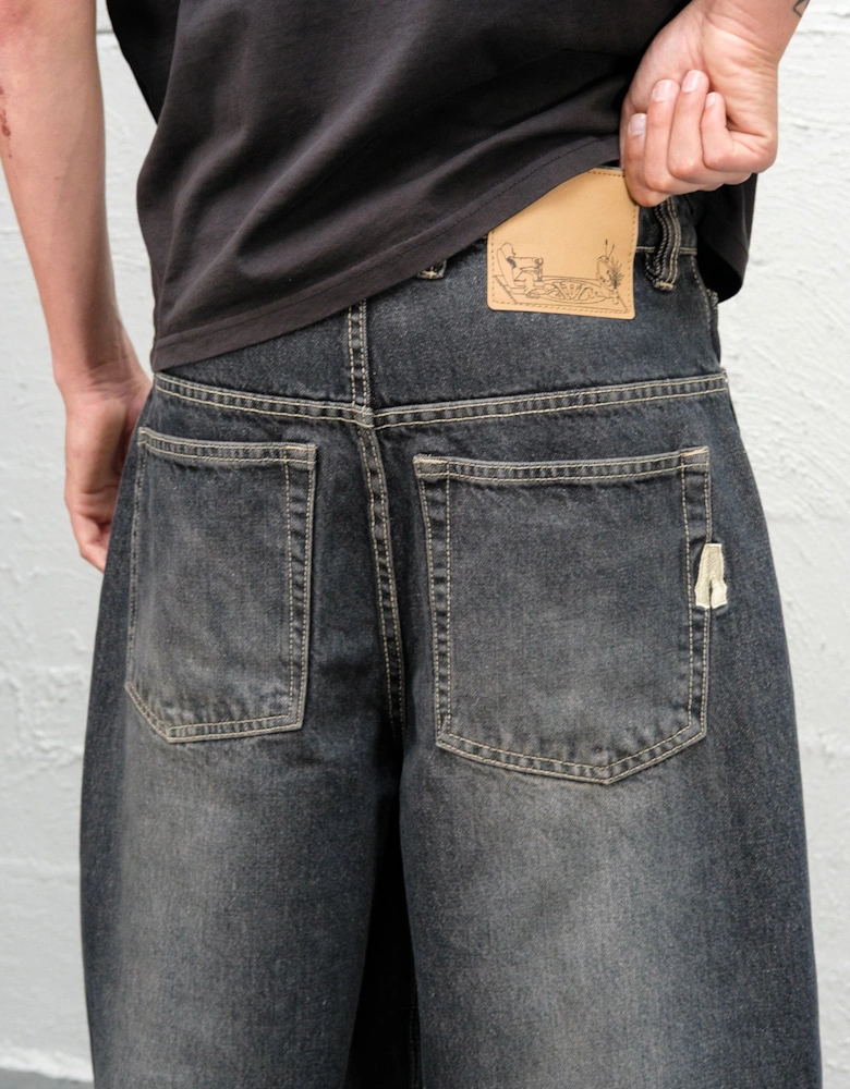 Baggy Denim Pants