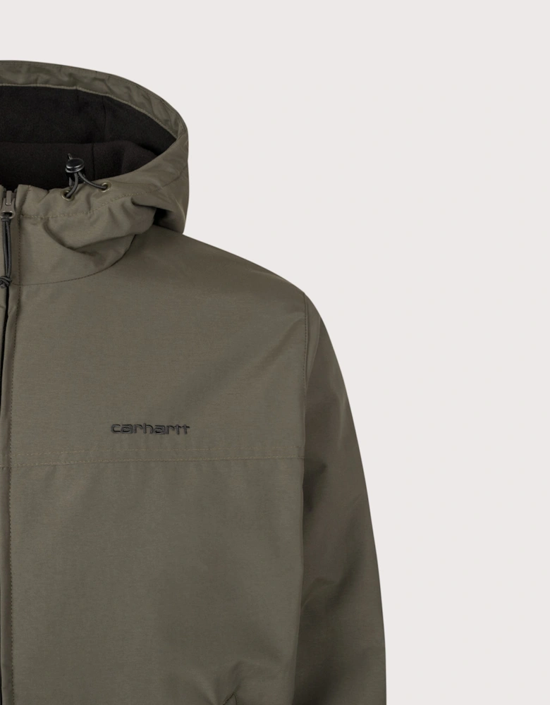 Regular Fit Hooded Sail Jacket
