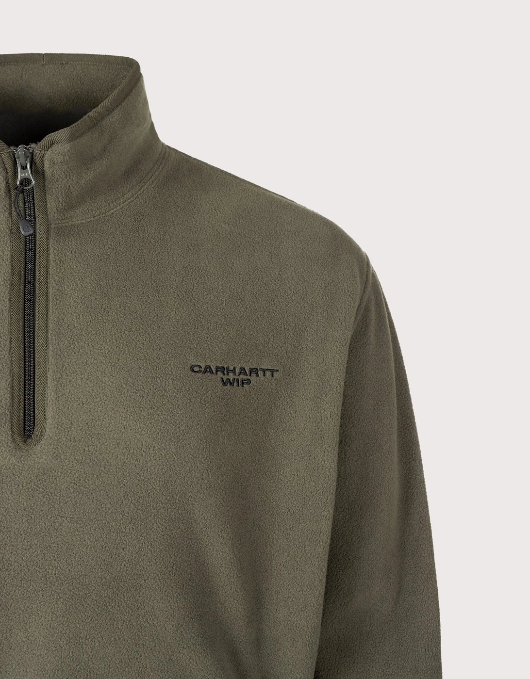 Balloon Fit Edmore Quarter Zip Fleece Sweatshirt