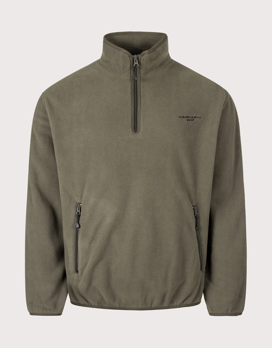 Balloon Fit Edmore Quarter Zip Fleece Sweatshirt
